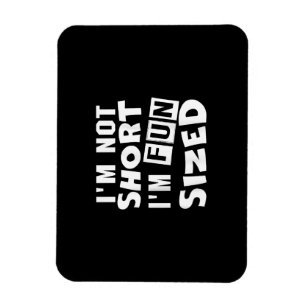 Magnet Flexible Je ne suis pas petit Je suis amusant de taille T-S