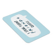 Magnet Flexible Je parle des devis Fluent FRIENDS™ (Côté Droit)