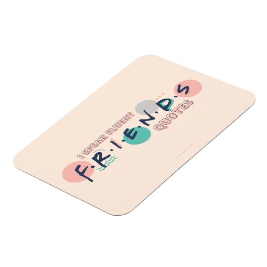Magnet Flexible Je parle des devis Fluent FRIENDS™ (Côté Gauche)