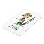 Magnet Flexible Je pêche (Côté Gauche)