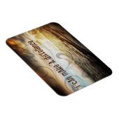 Magnet Flexible "Je peux faire une différence" Motivation Affirmat (Côté Droit)