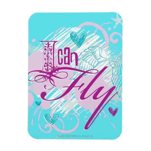 Magnet Flexible Je peux voler (Vertical)