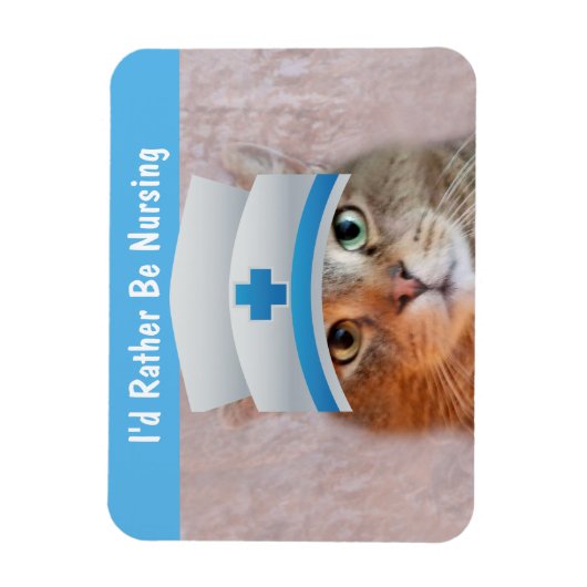 Magnet Flexible Je préfère être infirmière (Vertical)