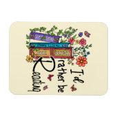 Magnet Flexible Je préfère lire (Horizontal)