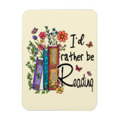 Magnet Flexible Je préfère lire (Vertical)