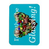 Magnet Flexible Je préférerais être en train de glacer la plage de (Vertical)