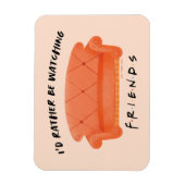Magnet Flexible Je préférerais regarder mes amis™ (Vertical)