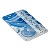 Magnet Flexible "Je prends le temps de m'amuser" Affirmation de mo (Côté Droit)