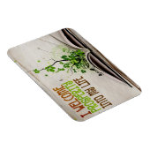 Magnet Flexible "Je salue la prospérité" Motivation Affirmation Fl (Côté Droit)