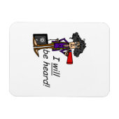 Magnet Flexible Je Serai Entendu (Horizontal)