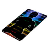 MAGNET FLEXIBLE JE SUIS (Côté Gauche)