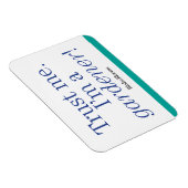 Magnet Flexible Je suis Gardener (Côté Droit)