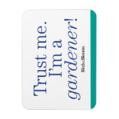 Magnet Flexible Je suis Gardener (Vertical)