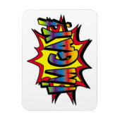 Magnet Flexible Je suis Gay Burst (Vertical)