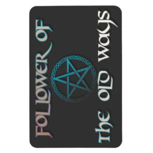 Magnet Flexible "Je suis les anciennes voies" aimant flexible