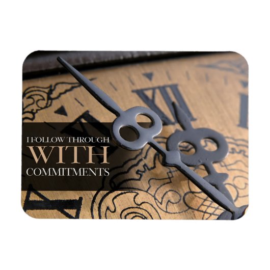 Magnet Flexible "Je suis" Motivation Affirmation Flexible (Horizontal)