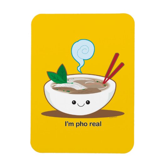 Magnet Flexible Je suis Pho Real (Vertical)