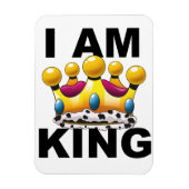 Magnet Flexible Je suis roi (Vertical)