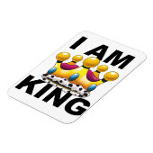 Magnet Flexible Je suis roi (Côté Gauche)