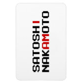 MAGNET FLEXIBLE JE SUIS SATOSHI NAKAMOTO (Vertical)