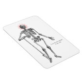 Magnet Flexible Je suis Skeleton ! (Côté Droit)