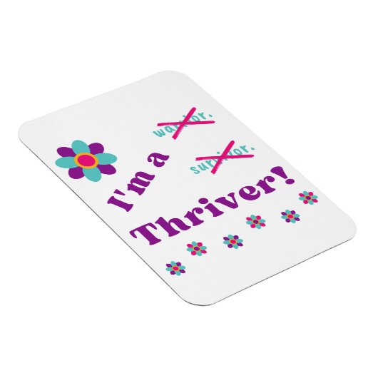 Magnet Flexible Je suis Thriver ! (Côté Droit)