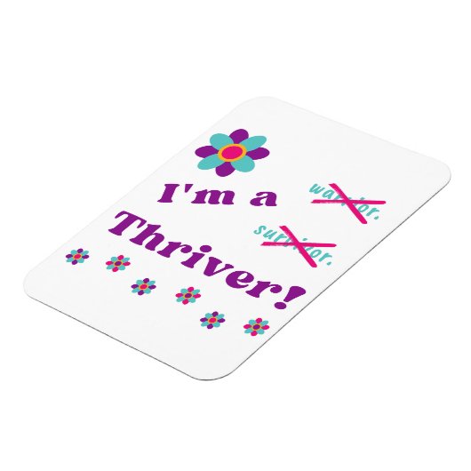 Magnet Flexible Je suis Thriver ! (Côté Gauche)