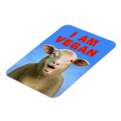 MAGNET FLEXIBLE JE SUIS VEGAN (Côté Gauche)