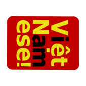 Magnet Flexible je suis Viêt Namese ! (Horizontal)