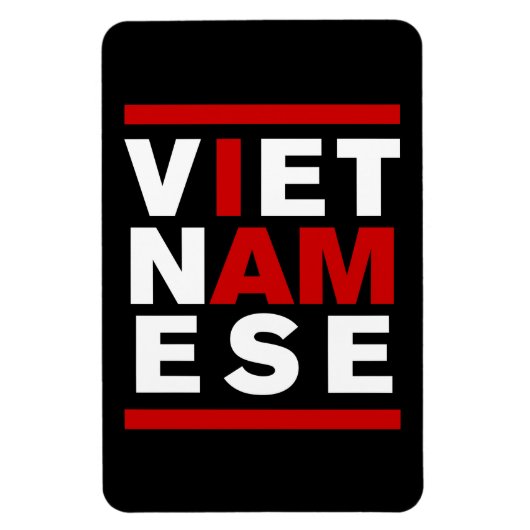 MAGNET FLEXIBLE JE SUIS VIETNAMAIS (Vertical)