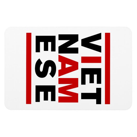 MAGNET FLEXIBLE JE SUIS VIETNAMAIS (Horizontal)