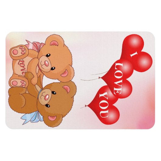 Magnet Flexible Je t'aime (Horizontal)