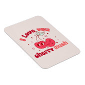 Magnet Flexible Je T'Aime Beaucoup Cherry (Côté Droit)