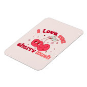 Magnet Flexible Je T'Aime Beaucoup Cherry (Côté Gauche)