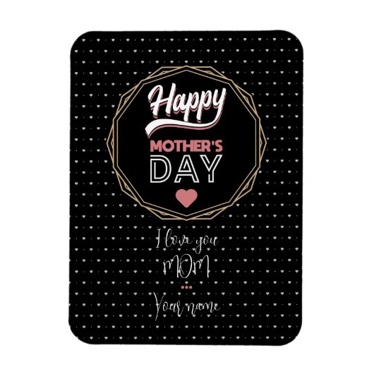 Magnet Flexible Je t'aime maman (Vertical)