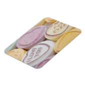 Magnet Flexible Je t'aime Sweet Candy Valentine Coeurs (Côté Gauche)