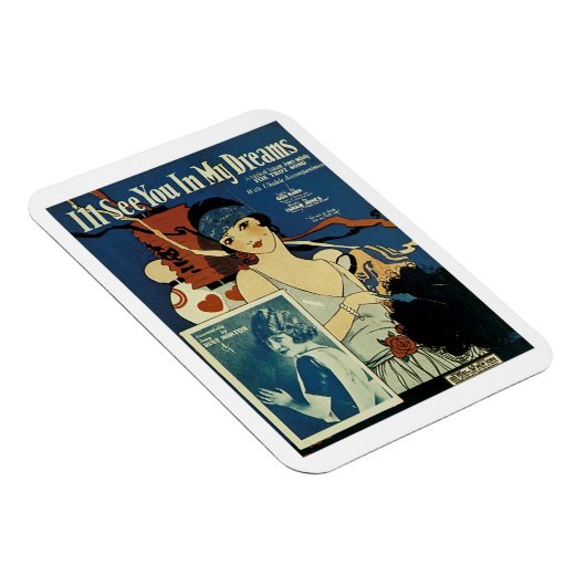 Magnet Flexible "Je te verrai dans mes rêves" (Côté Droit)