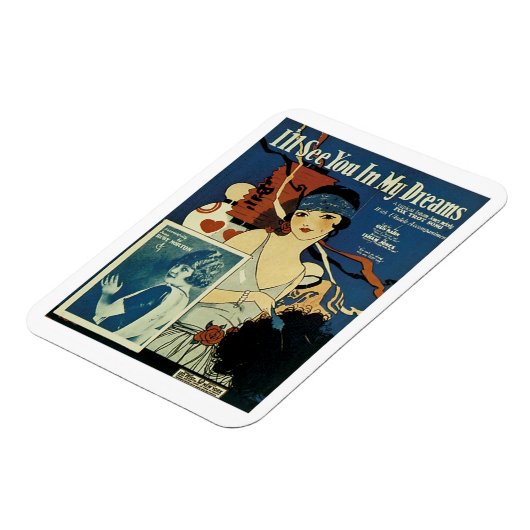 Magnet Flexible "Je te verrai dans mes rêves" (Côté Gauche)