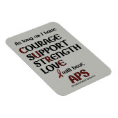 Magnet Flexible Je vais battre APS (Côté Droit)