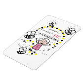 Magnet Flexible Je vais être un grand Arrière - plan blanc (Côté Gauche)