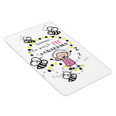 Magnet Flexible Je vais être un grand Arrière - plan blanc (Côté Droit)