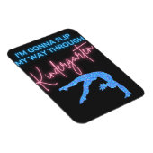 Magnet Flexible Je vais retourner à la maternelle (Côté Droit)