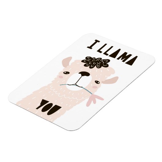 Magnet Flexible Je Vous Llama (Côté Gauche)