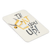 Magnet Flexible Je vous mangerai du graphisme (Côté Droit)