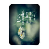 Magnet Flexible Jean 13:34 Aimez-vous les uns les autres comme je  (Vertical)