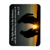 Magnet Flexible Jean 1:5 La lumière brille dans l'obscurité (Vertical)