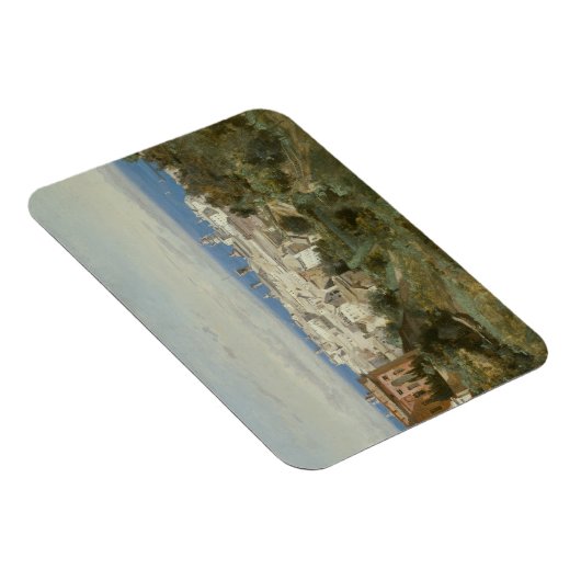 Magnet Flexible Jean-Baptiste-Camille Corot - Vue de Gênes (Côté Droit)