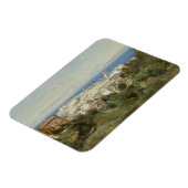 Magnet Flexible Jean-Baptiste-Camille Corot - Vue de Gênes (Côté Gauche)