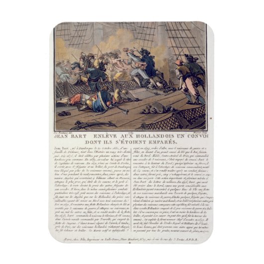 Magnet Flexible Jean Bart (1651-1702), commandant français de la m (Vertical)