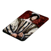 Magnet Flexible Jean Clouet - François Ier, Roi de France (Côté Gauche)